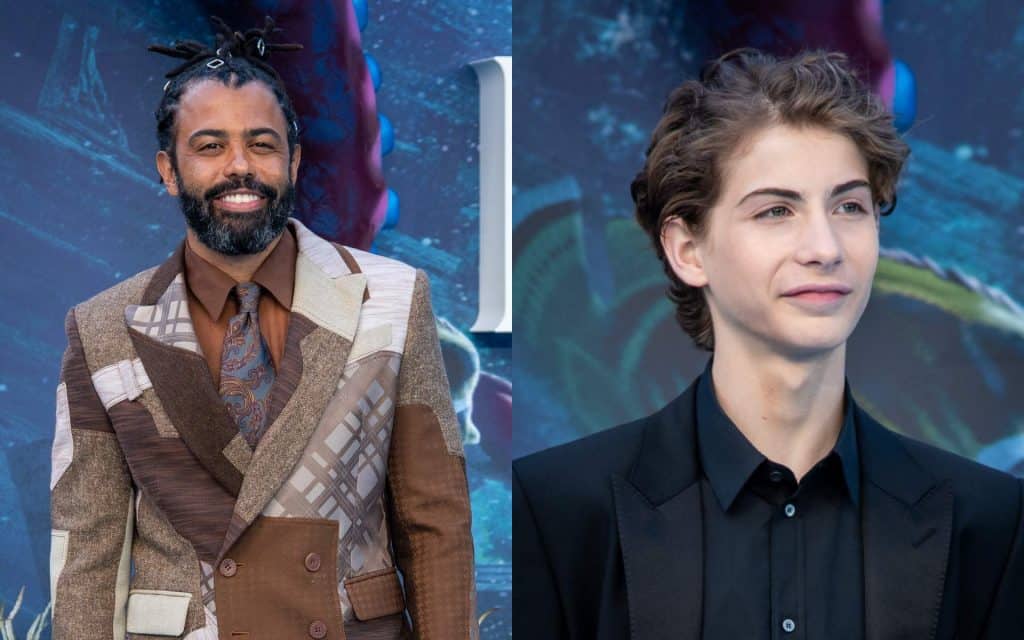 Daveed Diggs (Sebastian) e Jacob Tremblay (Linguado) dublam personagens em A Pequena Sereia