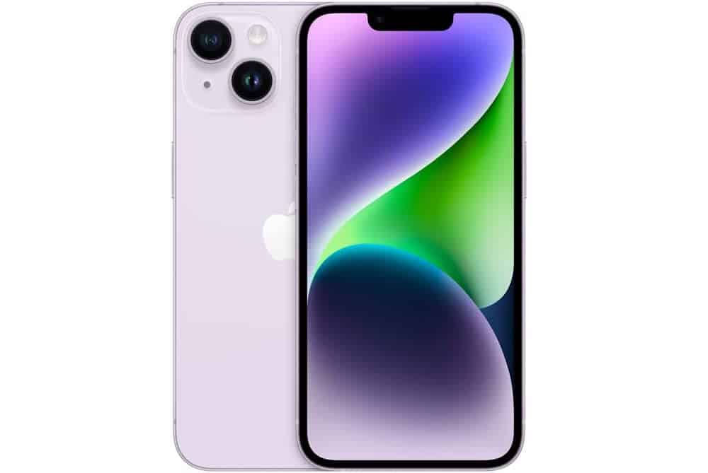 iPhone 14 roxo