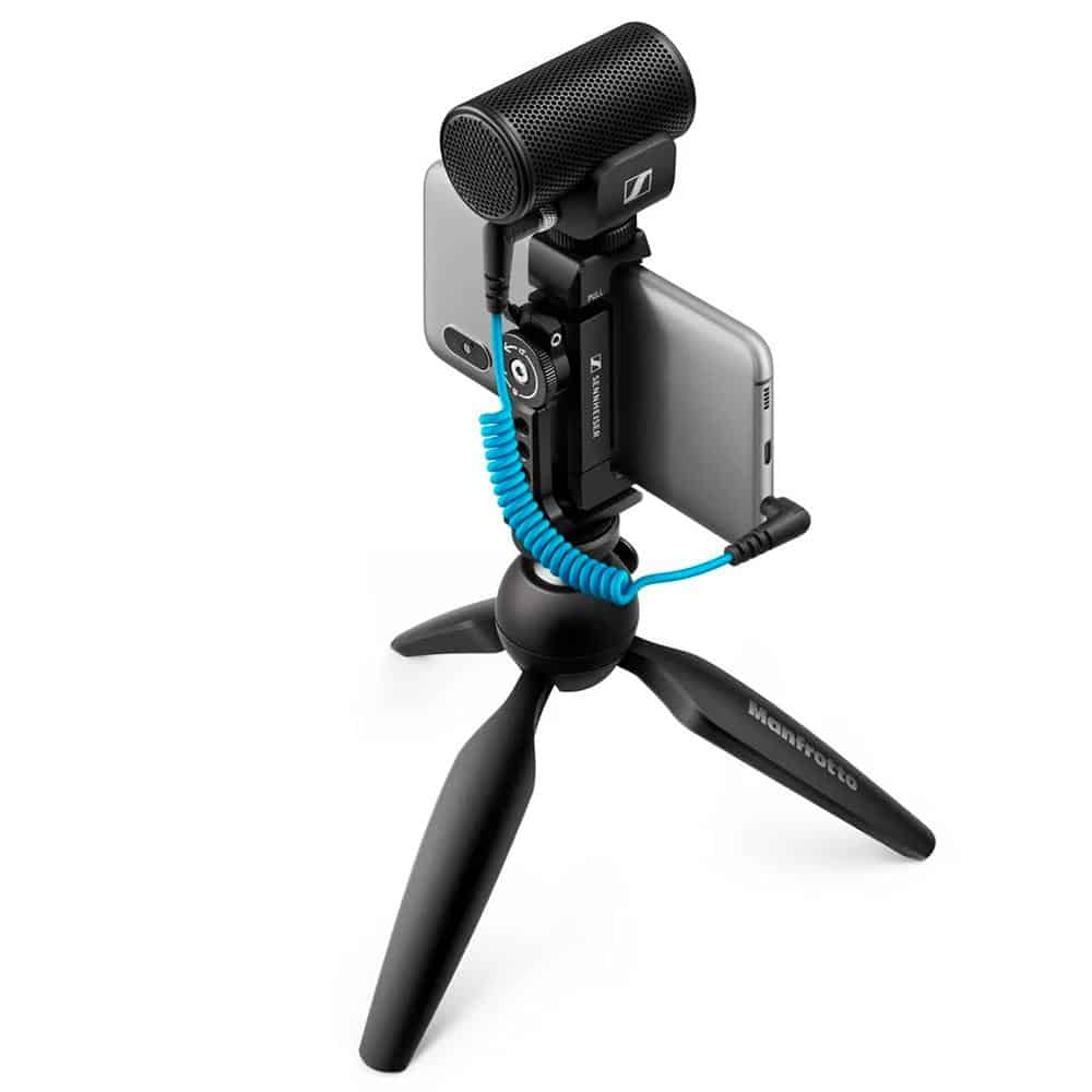 Microfone Sennheiser. Imagem: Divulgação