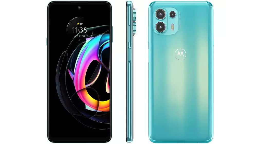 Motorola Moto Edge 20 Lite. Imagem: Divulgação