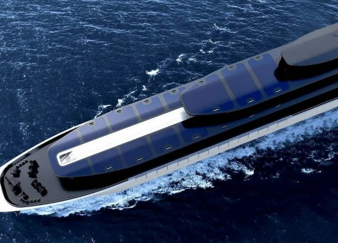 Navio elétrico levará energia limpa pelo mar
