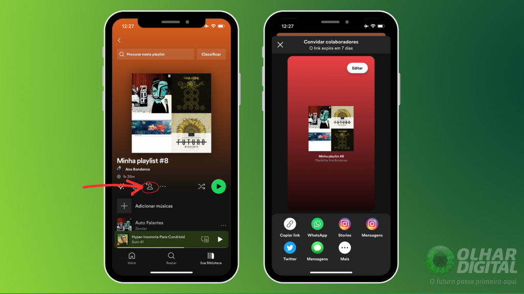 Playlist colaborativa no Spotify: aprenda como criar e compartilhar com ...