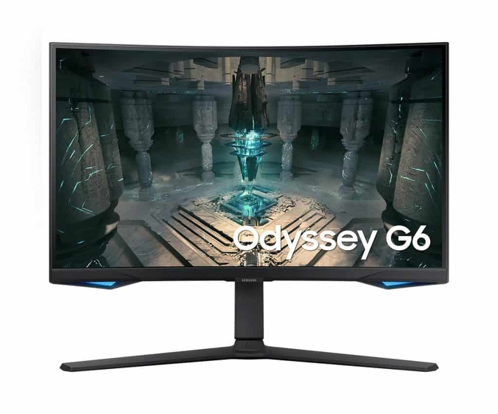 Monitor Samsung Odyssey G6 curvo em promoção