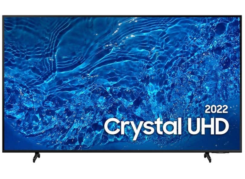 TV Crystal UHD da Samsung. Imagem: Divulgação
