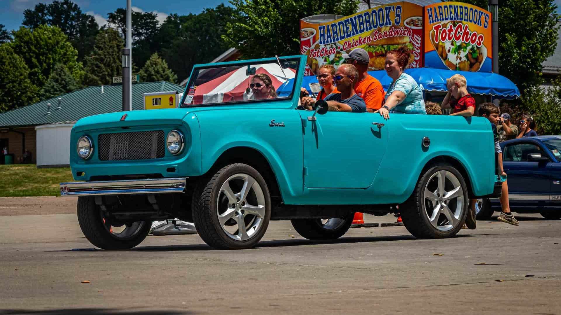 Scout 800, de 1967, da International Harvester - atual propriedade da Volkswagen