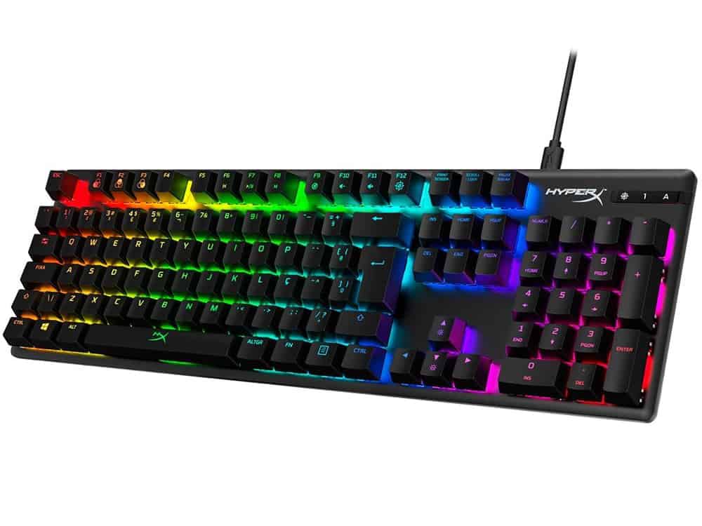 Teclado mecânico da HyperX