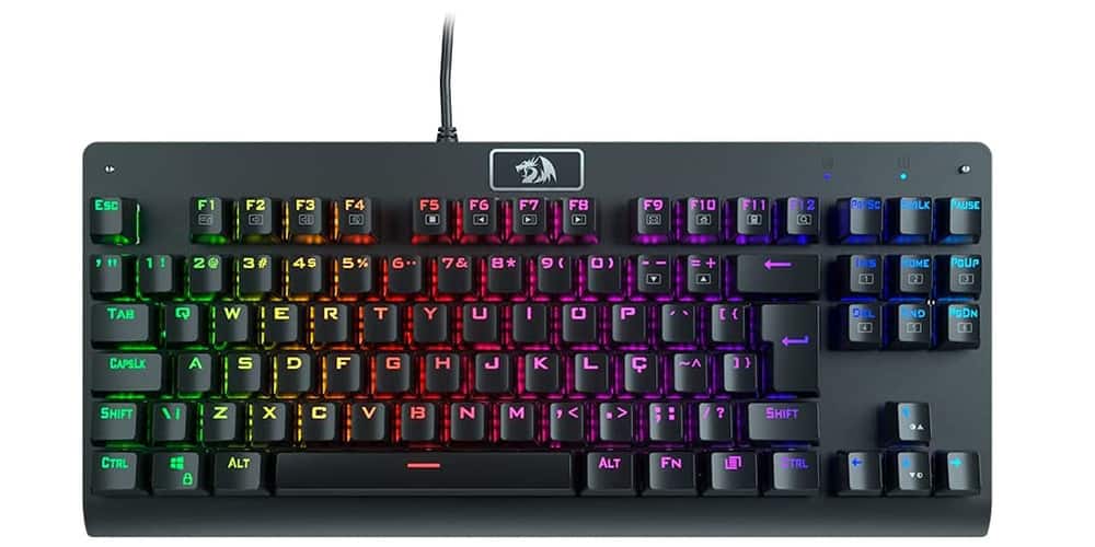 Teclado gamer em promoção