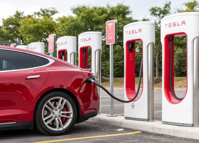 carregadores Tesla
