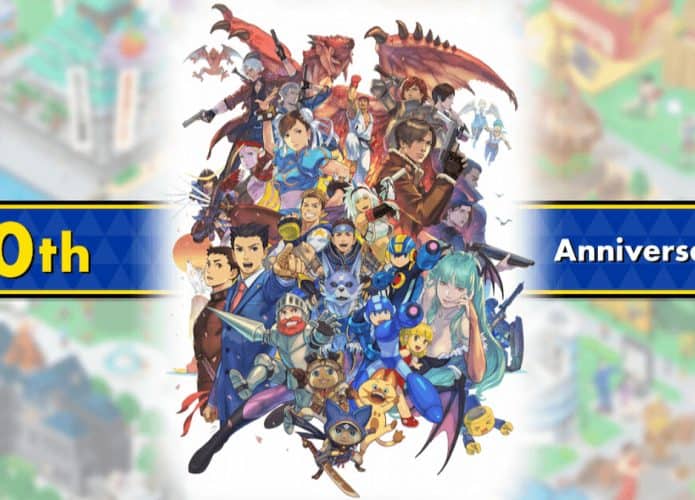 40 anos de Capcom. Reprodução/Capcom