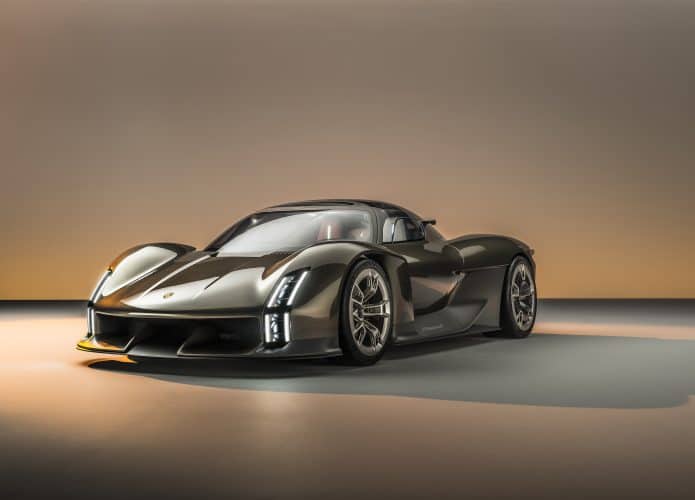 Conceito Mission X (Imagem: divulgação/Porsche)