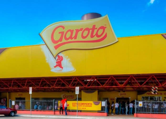 Fachada da fábrica da Garoto em Vila Velha, no Espírito Santo
