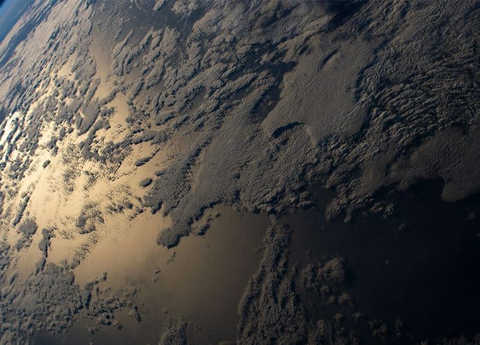 Imagem da Terra tirada por satélite