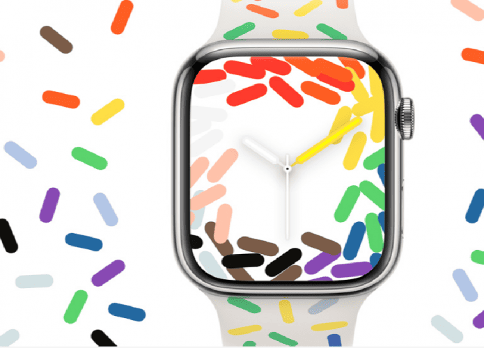 Imagem mostrando apple Watch com design robusto e moderno