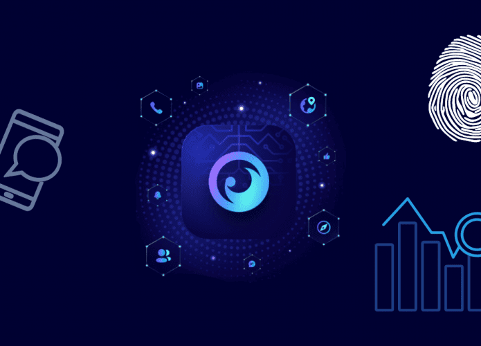 Imagem mostrando o Eyezy de forma metafórica