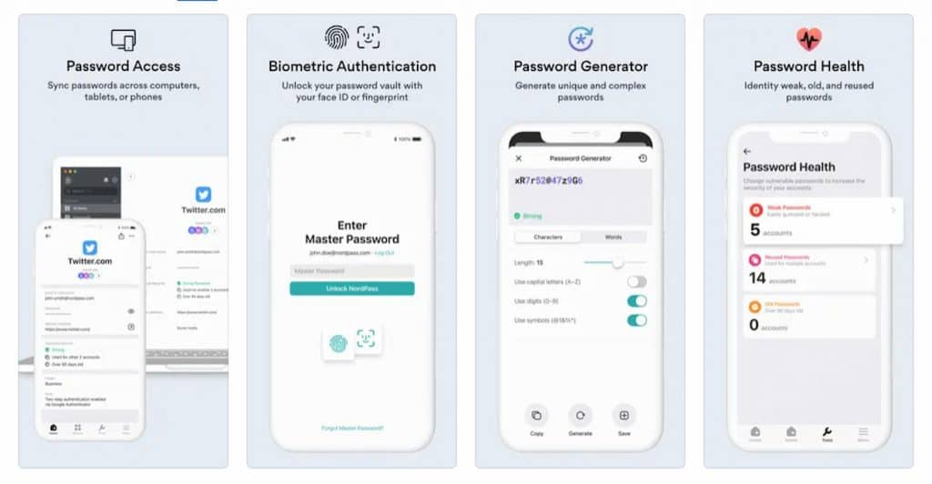 NordPass via App Store