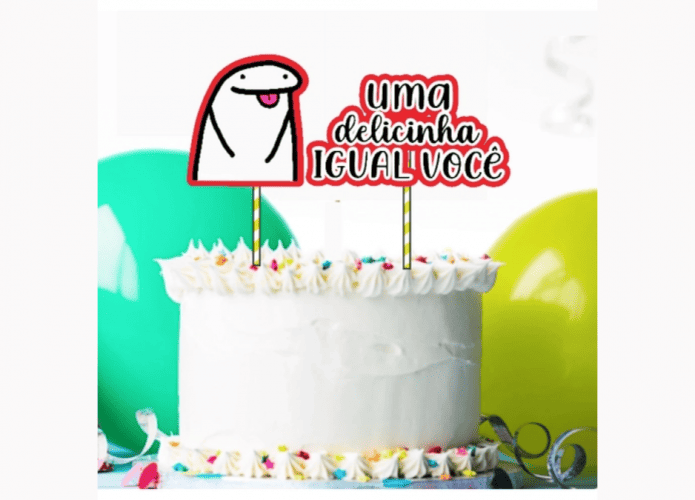 bento cake flork meme bolo de aniversário