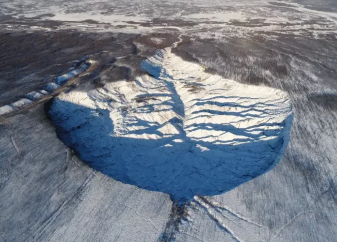 A cratera de Bagatay possui o permafrost mais antigo da Sibéria
