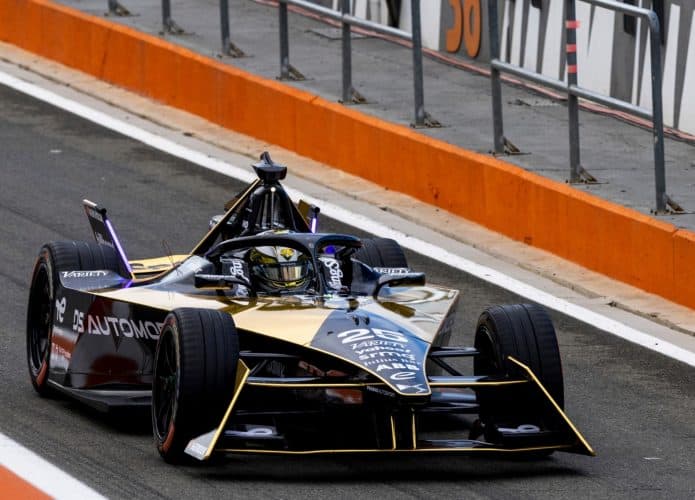 Carro de Fórmula E da equipe DS Penske