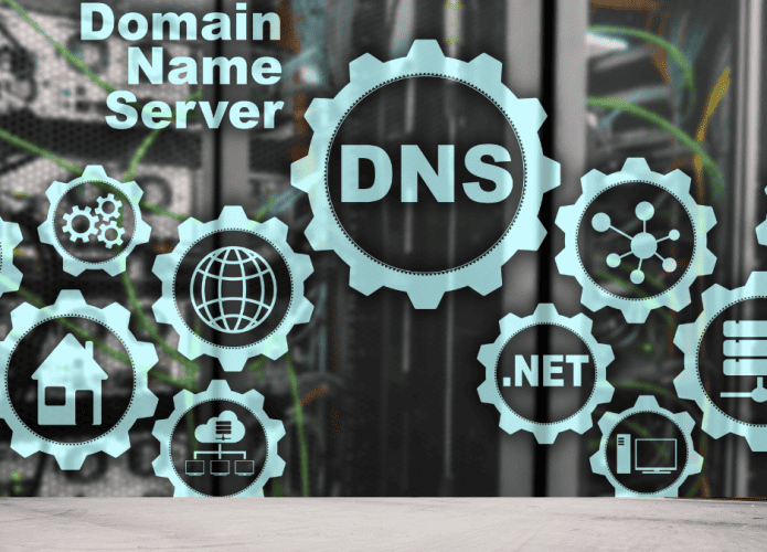 imagem fazendo uma alusão aos serviços que o DNS presta dentro da Web