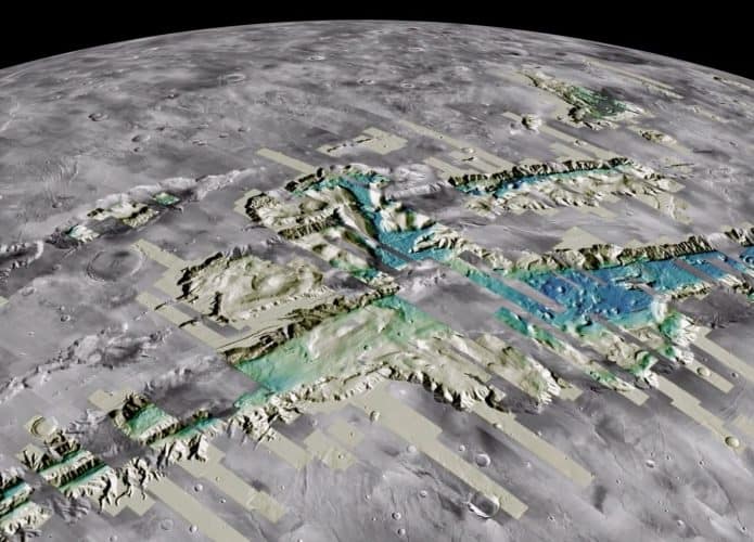 O mapa de Marte vai permitir que usuários explorem o planeta virtualmente