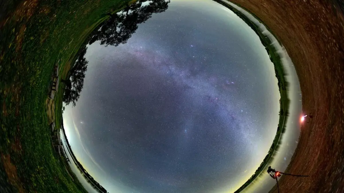 céu noturno em Portugal