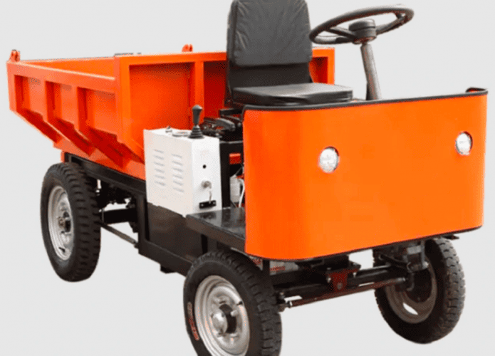 minicaminhão elétrico basculante