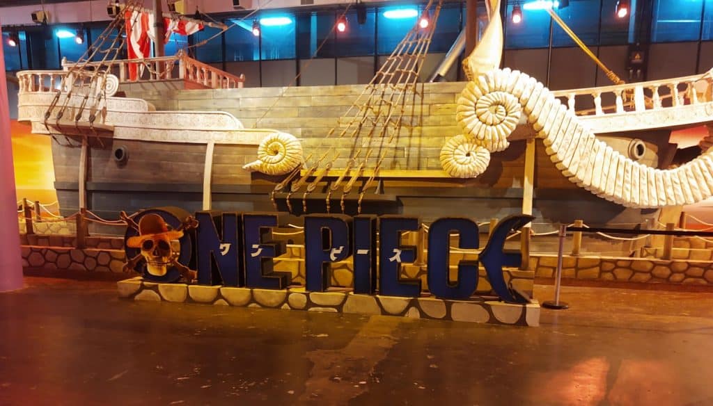 Navio de "One Piece" no Tudum da Netflix