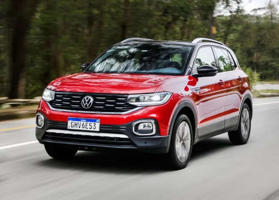 O VW T-Cross foi o carro com desconto mais vendido de junho.