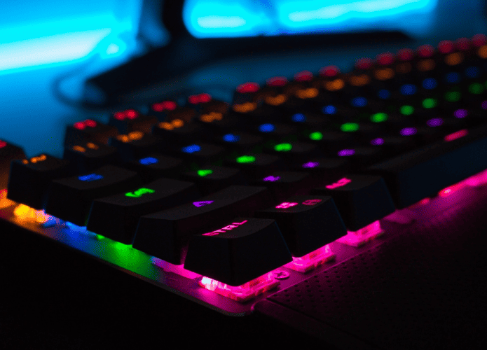 teclado com rgb