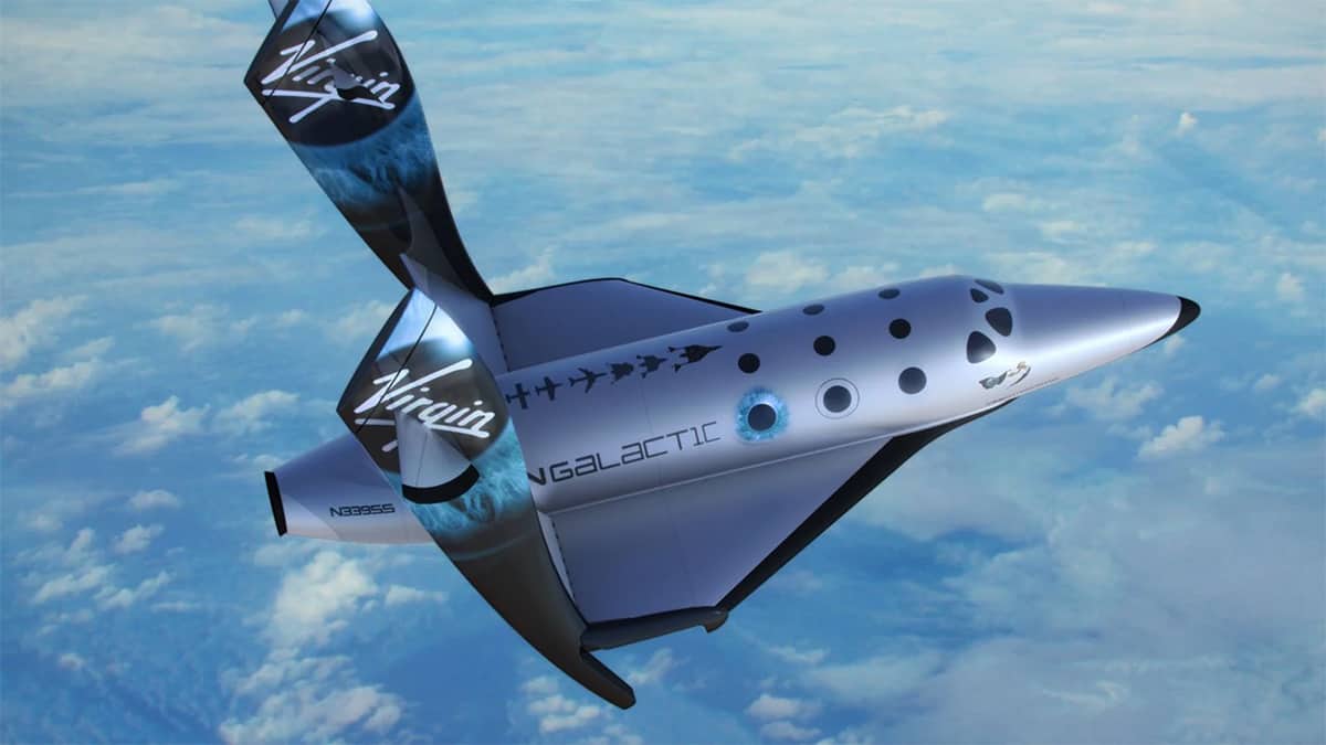 virgin galactic avião espacial