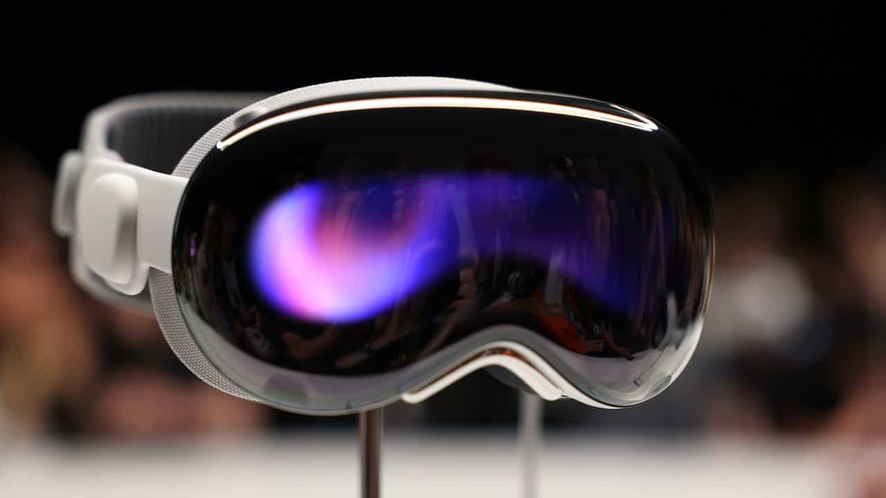 Óculos visionOS da Apple