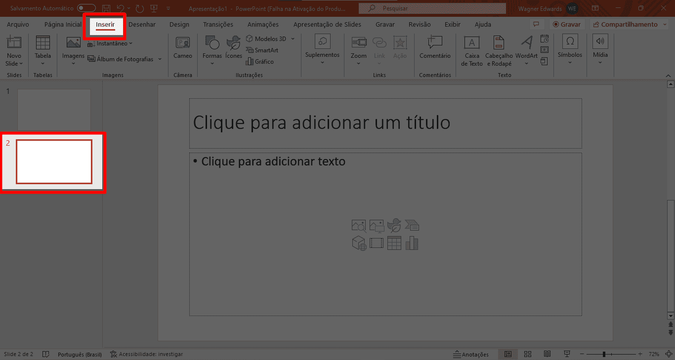 2 - como adicionar gif no powerpoint