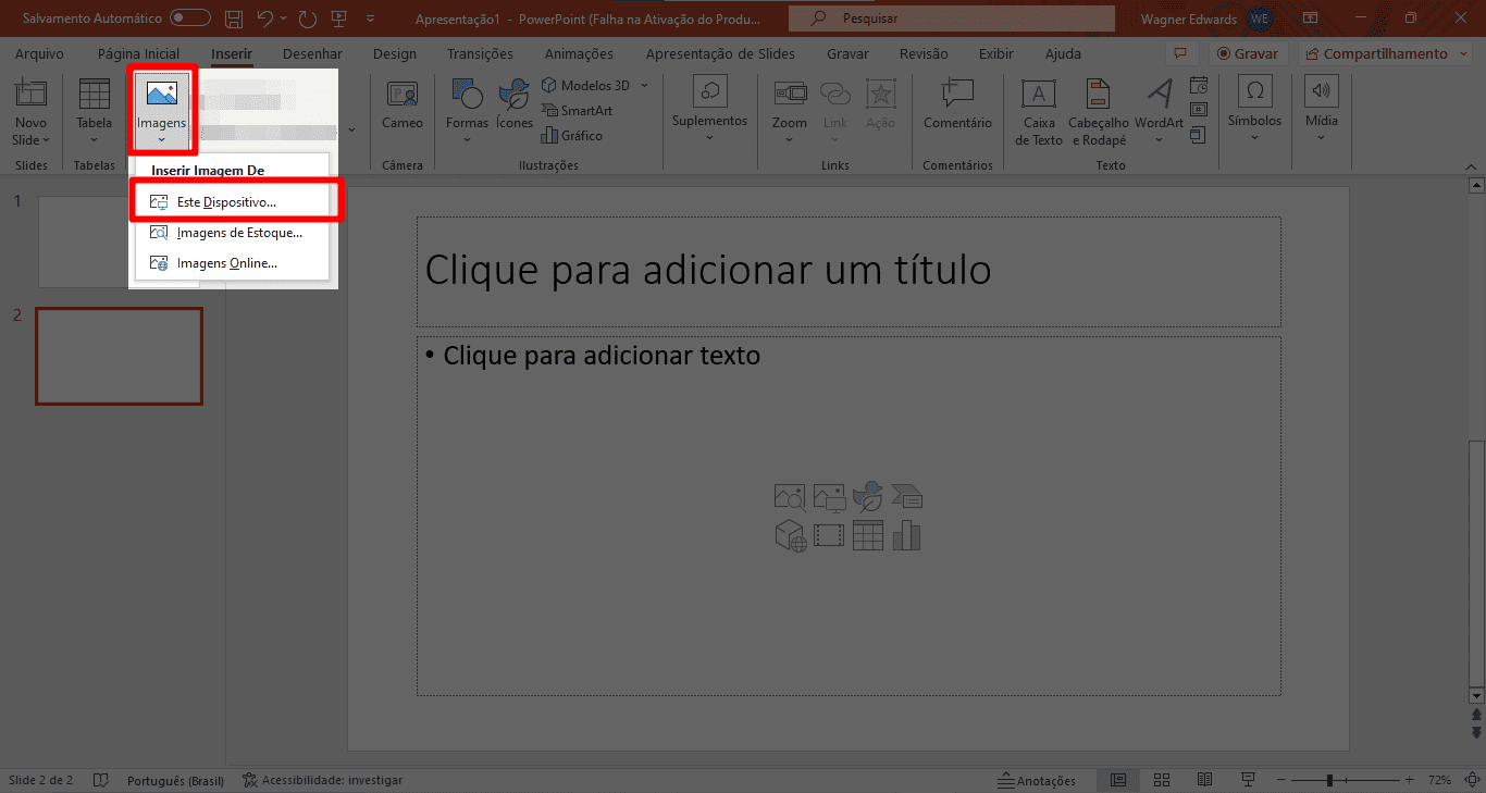 3 - como adicionar gif no powerpoint