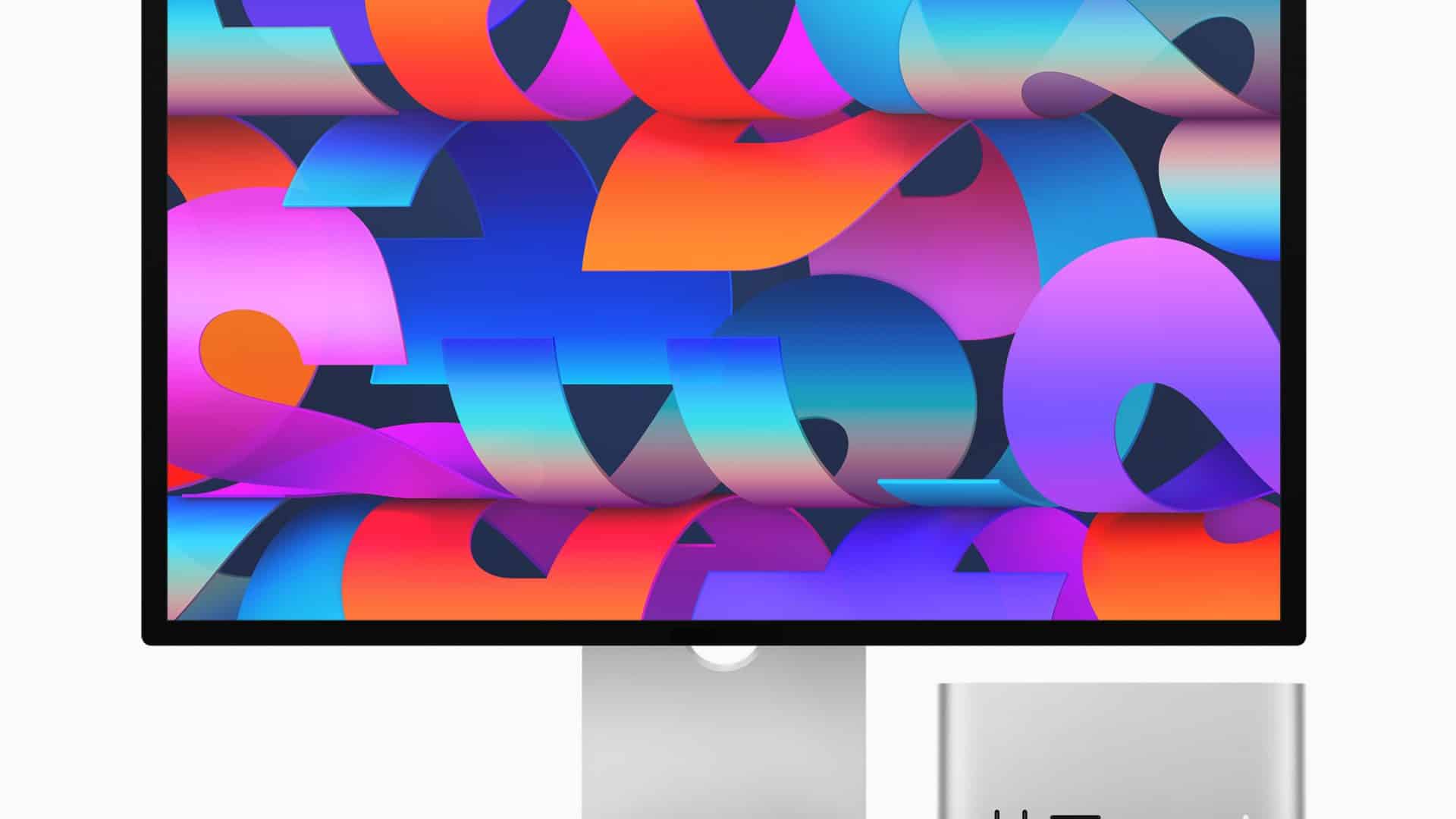 Studio Display com Mac Studio (Imagem: divulgação/Apple)