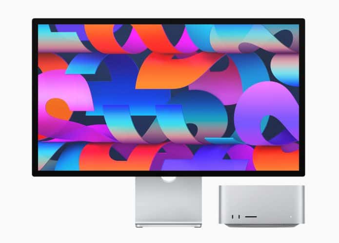 Studio Display com Mac Studio (Imagem: divulgação/Apple)