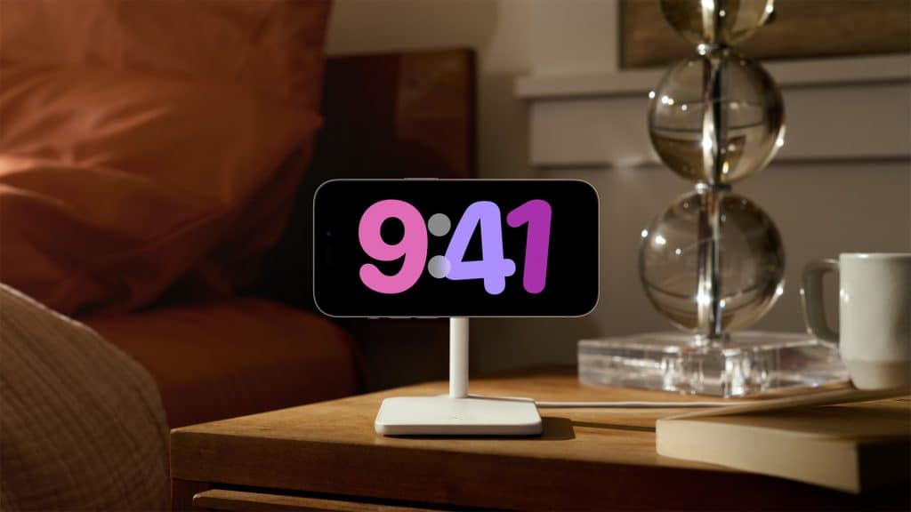 StandBy do iOS 17 (Imagem: divulgação/Apple)