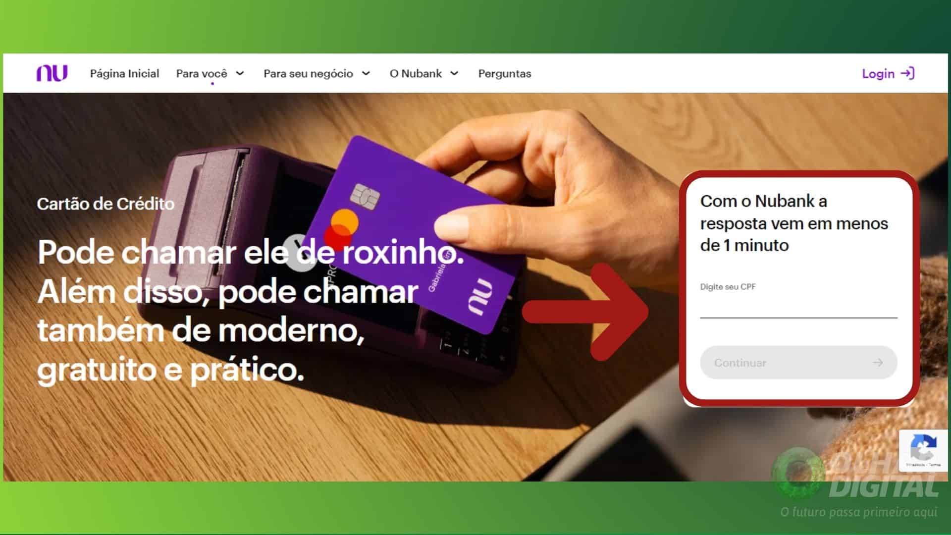 Cartão de Crédito Nubank