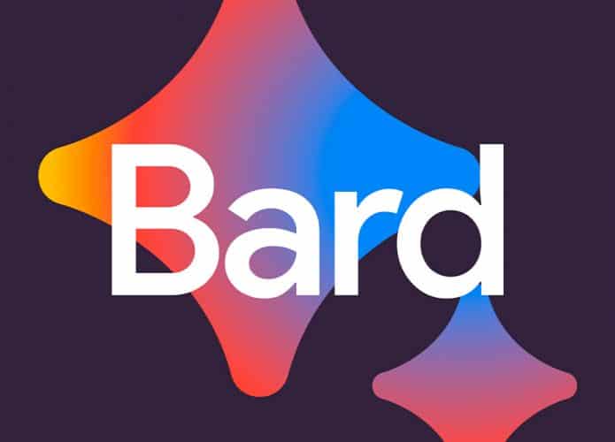 Montagem com logomarca e nome do Google Bard