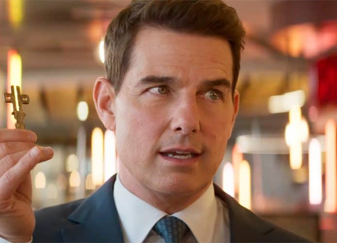 Tom Cruise em cena de Missão Impossível