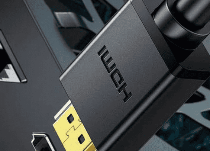 Imagem mostrando cabo HDMI 4K