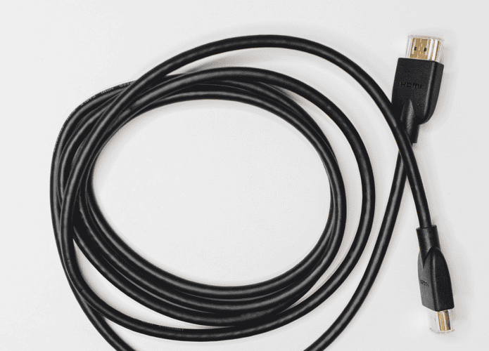 Imagem mostrando o cabo HDMI 4k