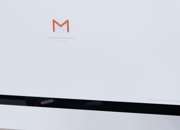 Imagem mostrando tela do Gmail