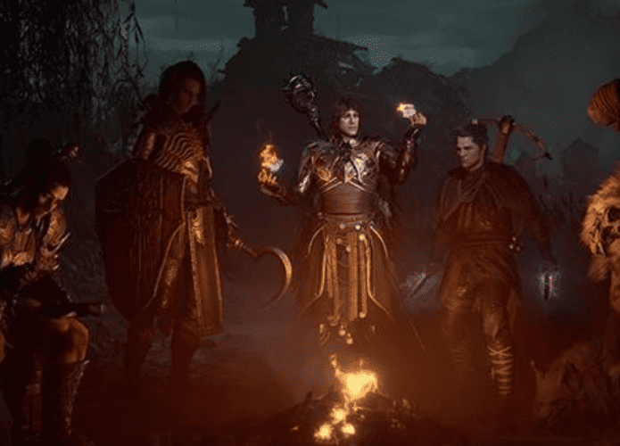 Imagem mostrando cena do jogo Diablo IV