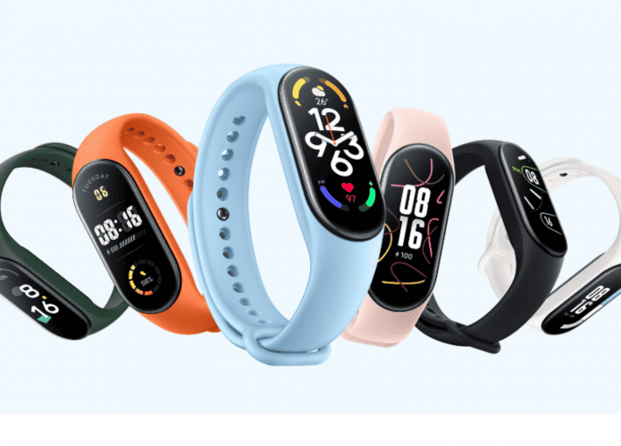 Imagem mostrando uma Mi Band