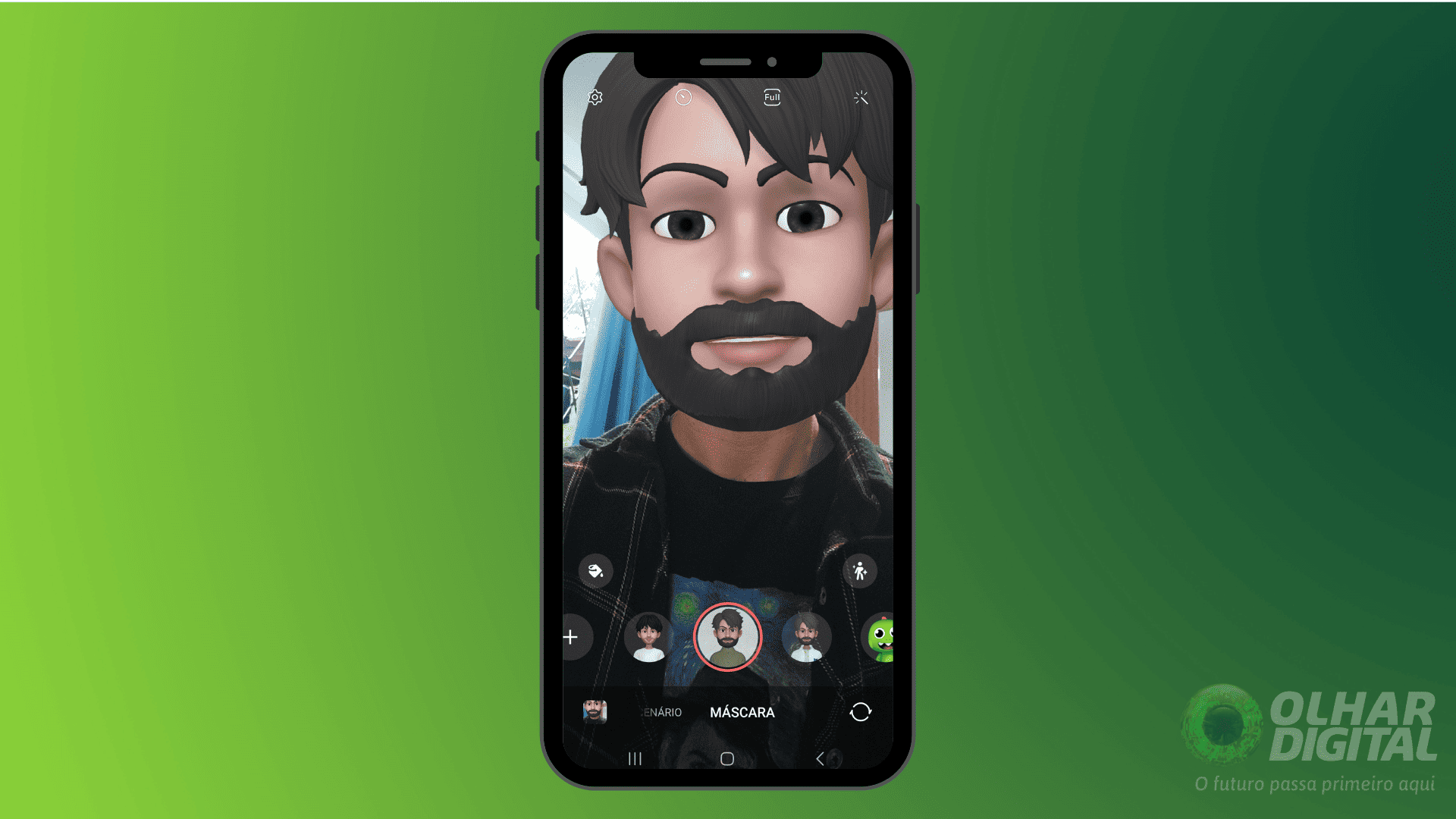 Passo 3, mostrando o app funcionando