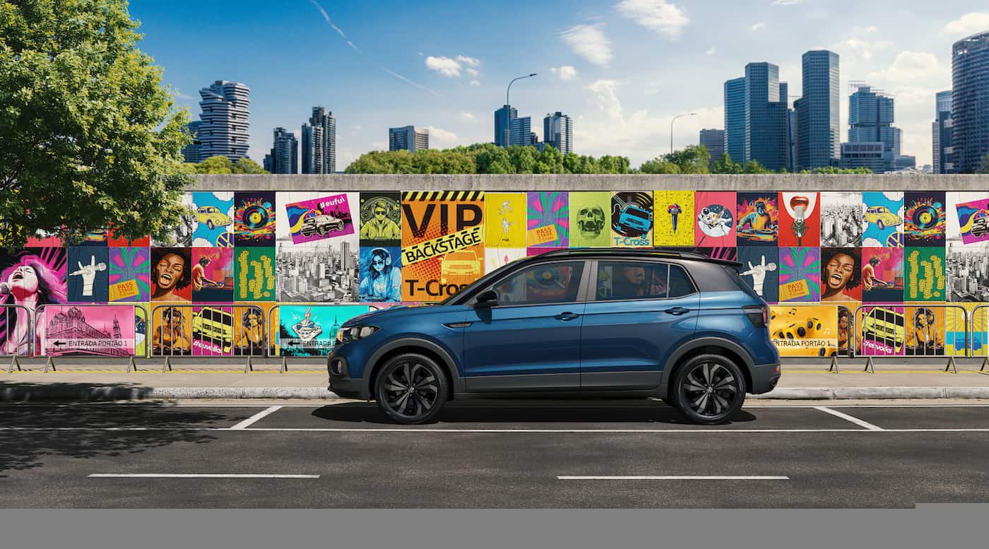 T-Cross especial do The Town (Imagem: divulgação/Volkswagen)