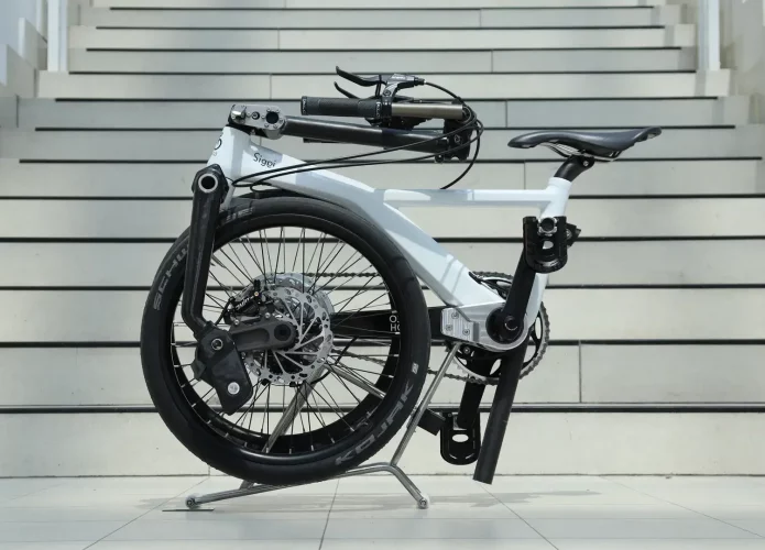 A Siggi é a e-bike dobrável, barata e reciclável