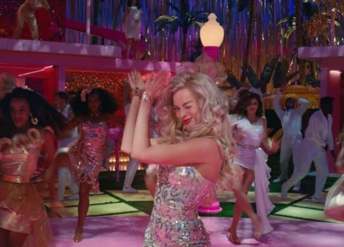 Imagem mostrando cena do filme da Barbie