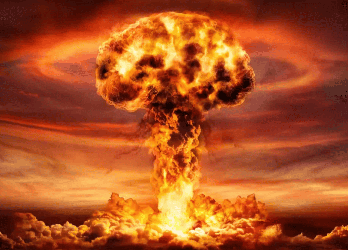 explosão nuclear
