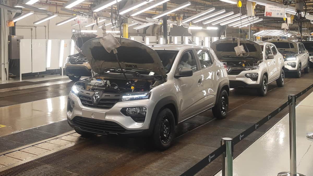 Fábrica da Renault em São José dos Pinhais-PR